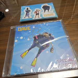 데이브 더 다이버 조기구매 특전 CD ost + 스티커