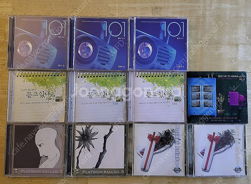 가요 컴필레이션 CD 팝니다.--0