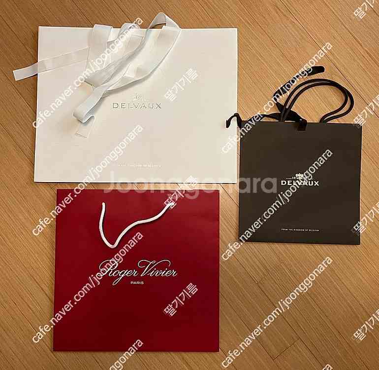 명품 쇼핑백 (샤넬 루이비통 페레가모 겐조 버버리 몽클...--4