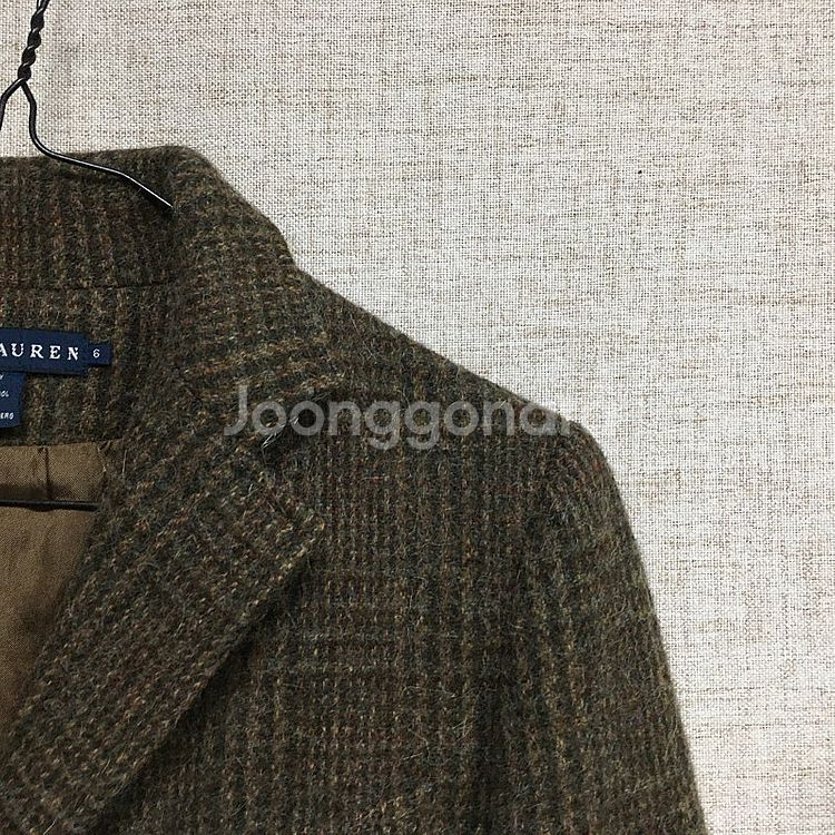 랄프로렌폴로 여성 울 알파카 블레이저 자켓 55--2