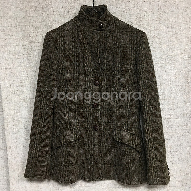 랄프로렌폴로 여성 울 알파카 블레이저 자켓 55--4