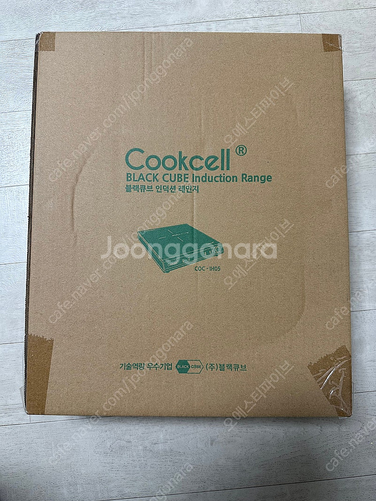 쿡셀 블랙큐브 인덕션 COC-IH05--0