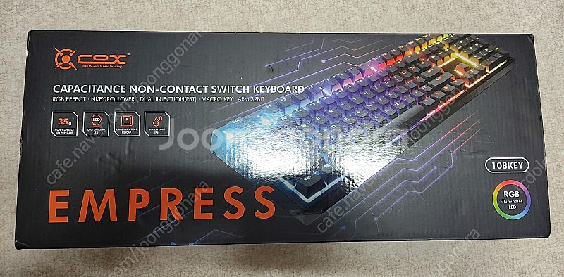 콕스 엠프리스 무접점 키보드 35g--0