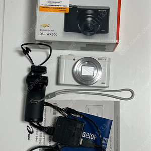 소니 DSC-WX800 화이트 풀세트 + 정품 그립