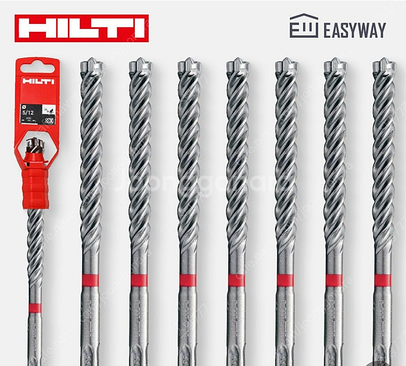 힐티 HILTI 함마드릴비트 4날 콘크리트--0