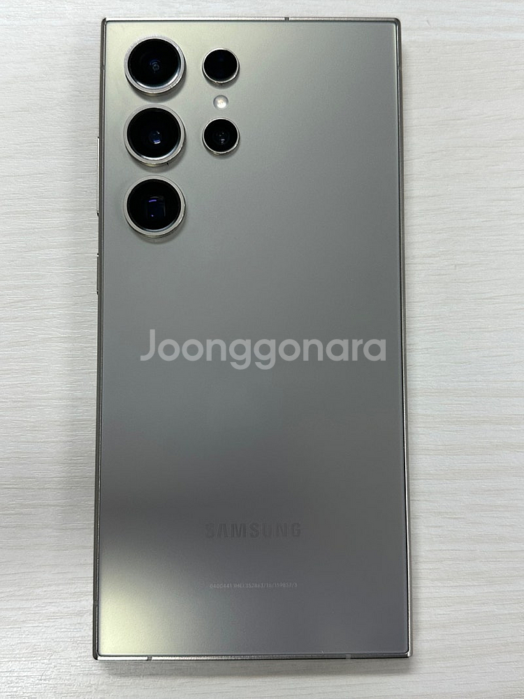 갤럭시S24울트라 티타늄그레이색상 512용량 새상품컨디션 초S급 자급제 단말기 110만 판매합니다--0