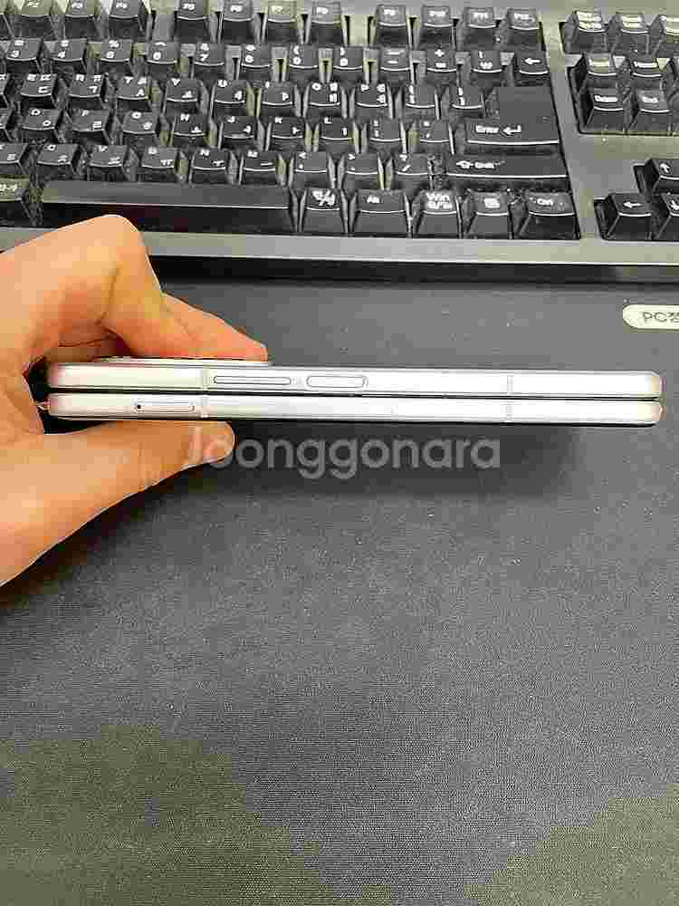 갤럭시Z폴드3 실버 512GB 무잔상 상태좋은 중고44...--5