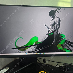 한성모니터 27인치 qhd 240hz TFGQ24F 무결점