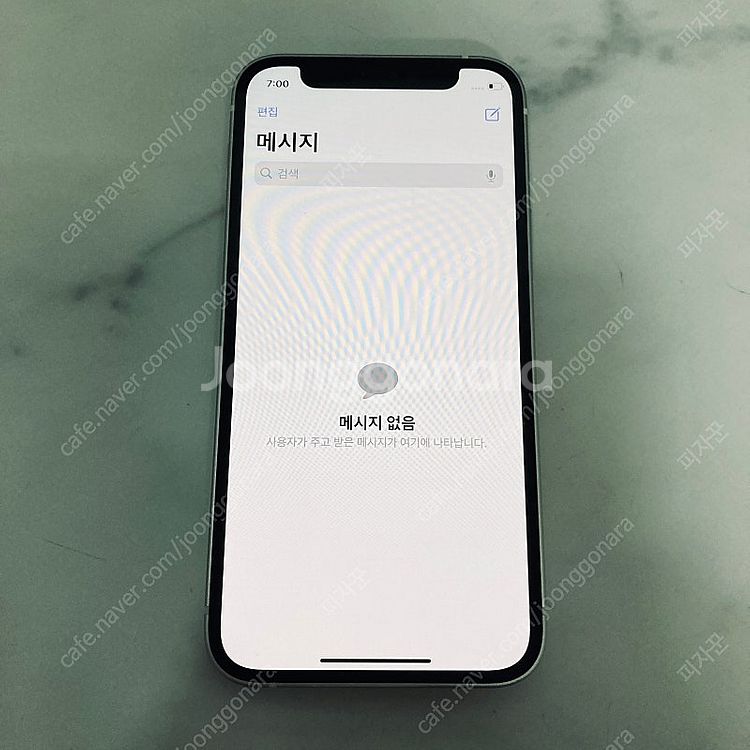 자급제 아이폰12미니 화이트 128기가 액정S급! 매우...--5