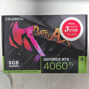 컬러풀 RTX4060TI 토마호크