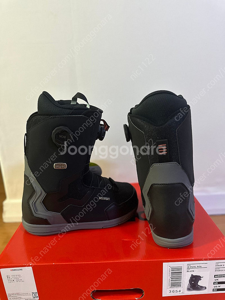 스노우보드 장비 세트 유니온 바인딩 디럭스부츠 새상품 팝니다--5