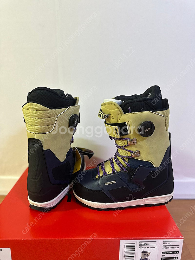 스노우보드 장비 세트 유니온 바인딩 디럭스부츠 새상품 팝니다--7