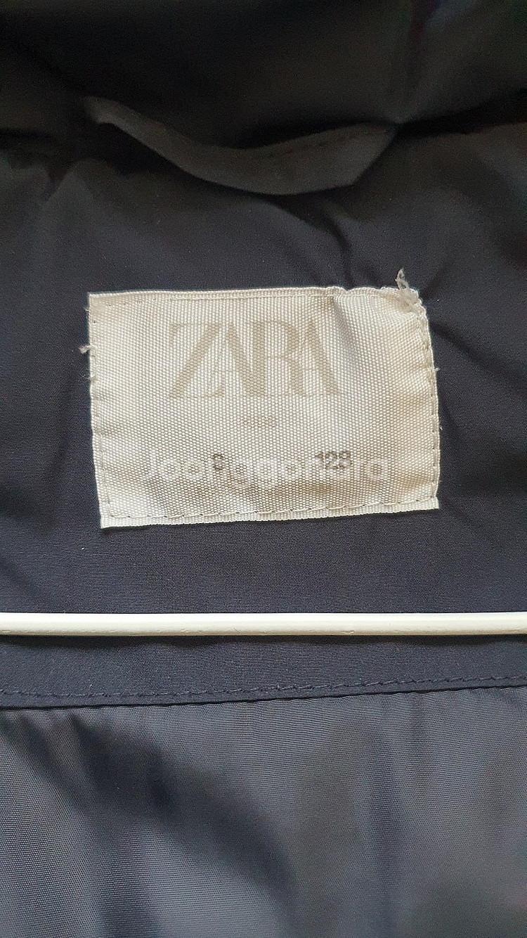 자라키즈 오리털 패딩 (진네이비, 8세,128) 팝니다 다운패딩 130--4