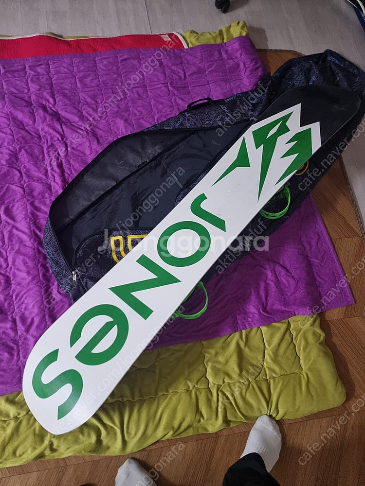 158cm존스데크 에이급.드레이크 바인딩.270보드부츠 풀세트. 보드부츠 290--5