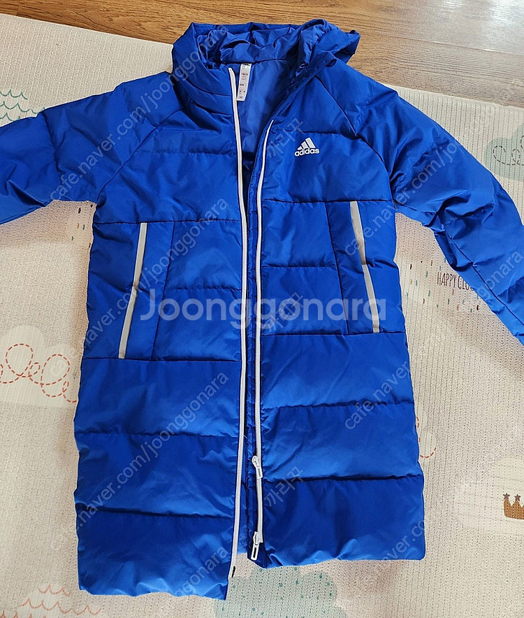 아디다스 오리털 롱패딩점퍼 150--0