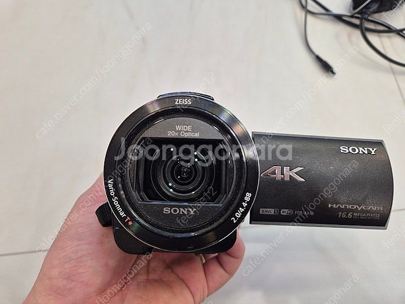 소니 핸디캠 캠코더 fdr-ax40 4k--0