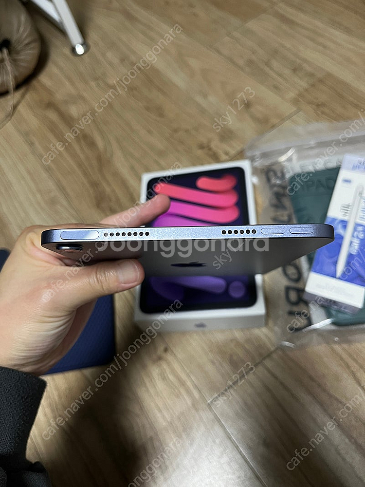 아이패드 미니6(64g,와이파이,퍼플)--2