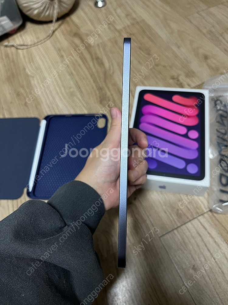 아이패드 미니6(64g,와이파이,퍼플)--3
