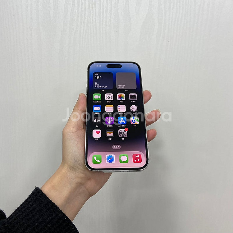 43820 아이폰14프로 실버 128GB 부산 중고폰 ...--1