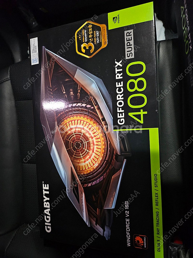 미개봉) GIGABYTE RTX 4080 SUPER WINDFORCE V2 D6X 16GB 제이씨현 판매합니다.--0
