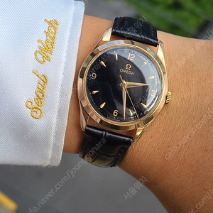 [정품] 오메가 클래식 로즈골드 아라빅 14K 금통 수동 빈티지 (Omega Classic Arabic RG 14K Vintage)