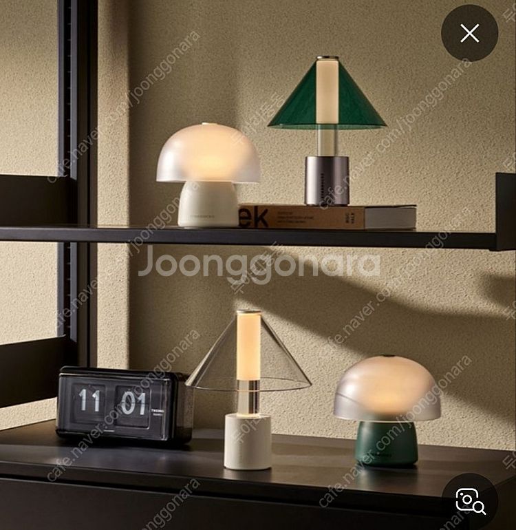스타벅스 포터블 램프 보나키아 k 그린/화이트 있어요--0