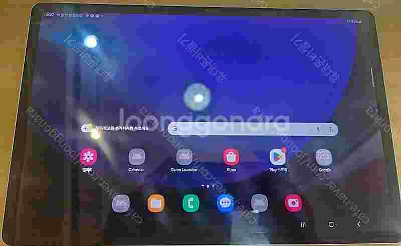 삼성 갤럭시탭 S9플러스+5G 512기가 액정기스 없는...--0
