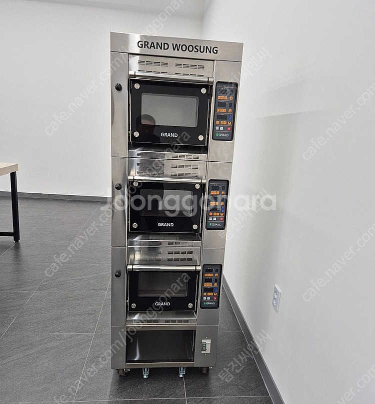 그랜드우성 1매 3단 데크오븐 (ALL 돌판+스팀) 업소용오븐 제과제빵기계--0
