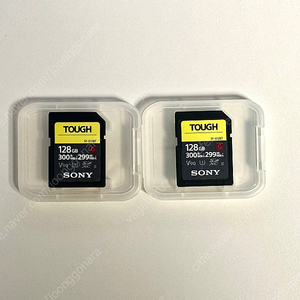 소니코리아 정품 SF-G128T 터프G sd 메모리카드 128gb v90 팝니다.