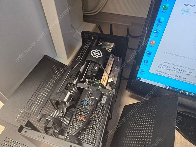 미니 ITX PC 본체 판매합니다.(하드 제외)--5