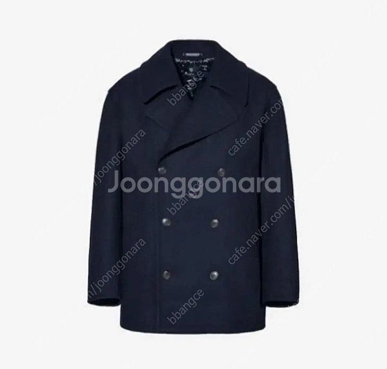 유니클로 질샌더 +j 피코트 네이비 L--0