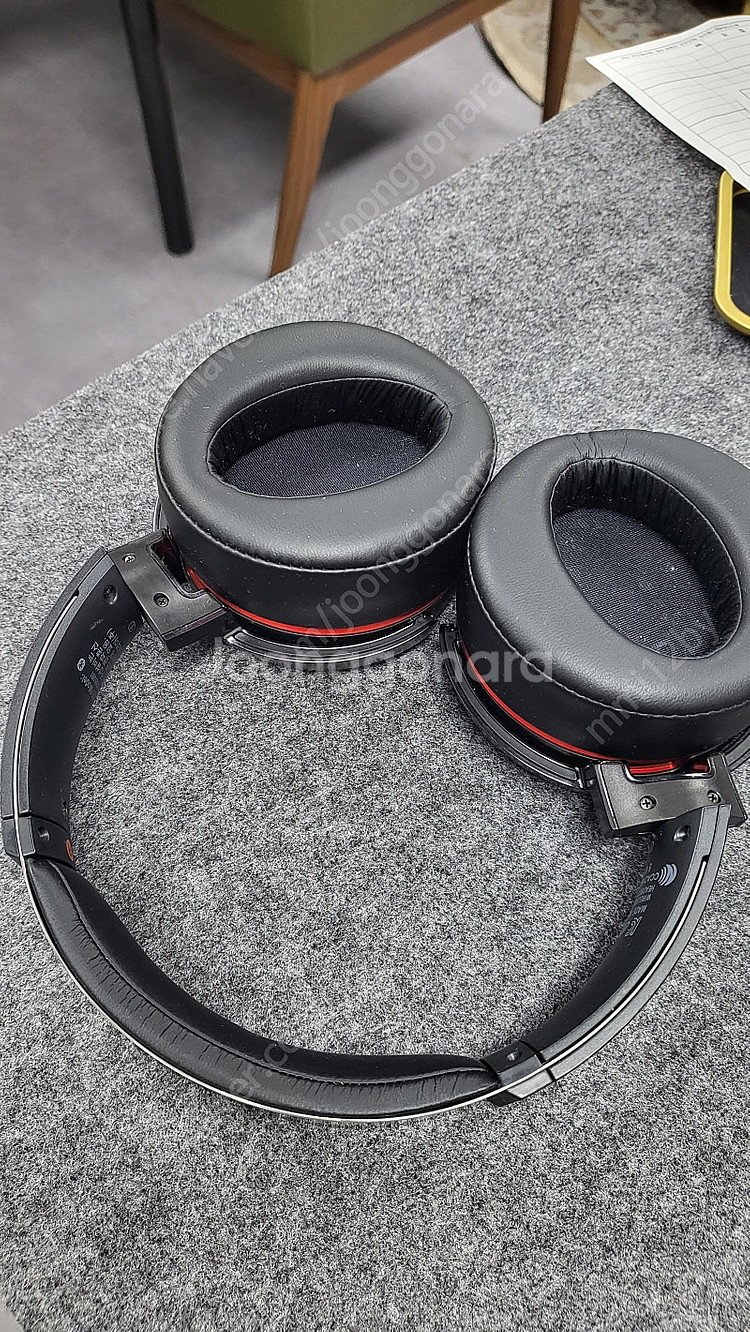 소니 밀폐형 블루투스 헤드폰 MDR-XB950B1--5
