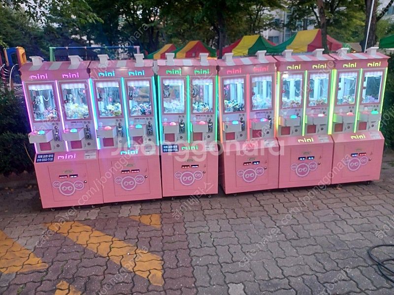 키링뽑기기계 6대 개당--0