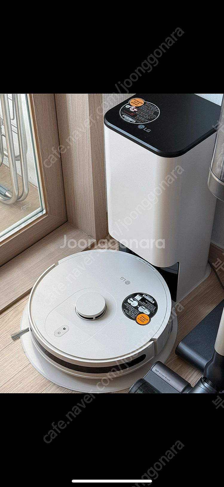 LG 코드제로 로봇청소기 R-585WA (물걸레포함)--2