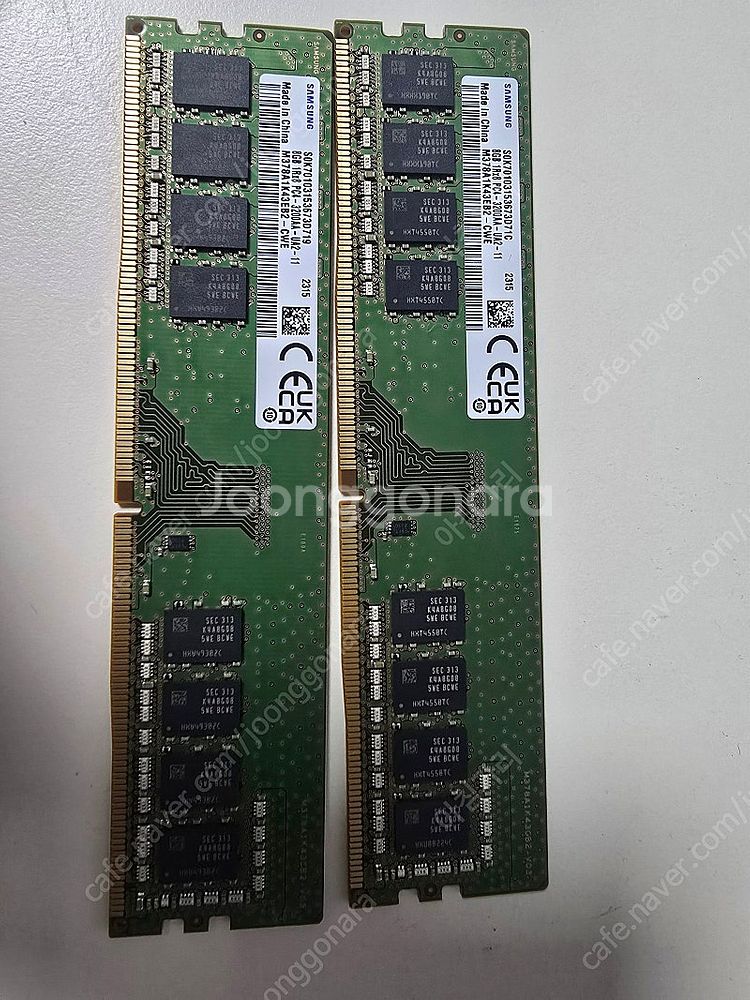 삼성 DDR4 RAM 데스크탑 메모리 1RX8 PC4-...--0