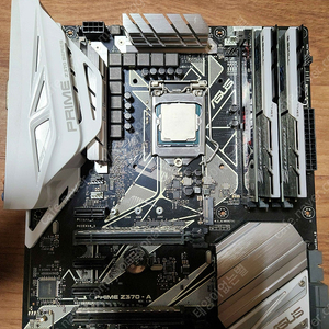 i7-8700K + Z370 메인보드 + 32G RAM 중고 판매합니다