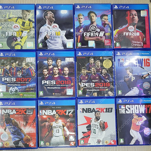 ps4 피파 17 18 19 nba2k 15 17 18 더쇼 17 18 ufc2 위닝 pes 2015 2016 2017 2018 2019