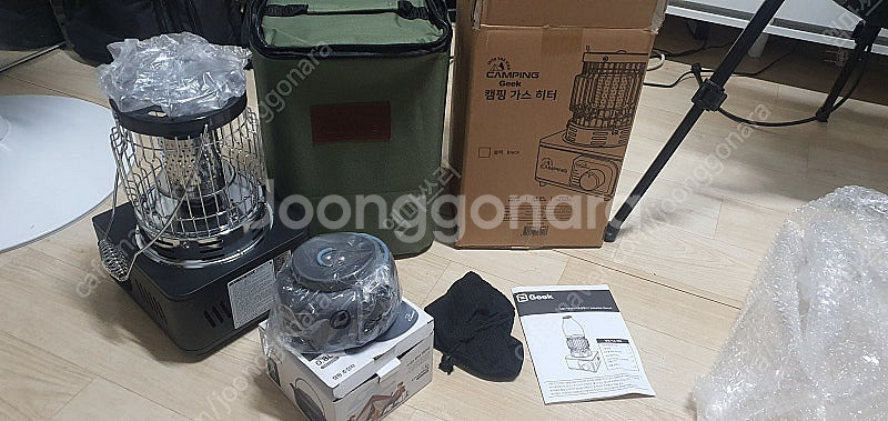 캠핑 가스 난로 팝니다 (미사용 새상품)--1