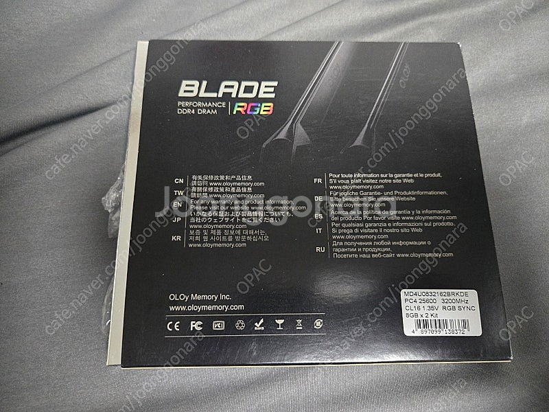 OLOy BLADE ddr4 3200 16g(8g * ...--1