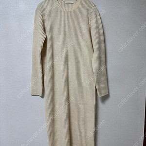 MAUVE 윈터마켓 Ribbed knit ops 니트원피스 판매합니다. (아이보리)