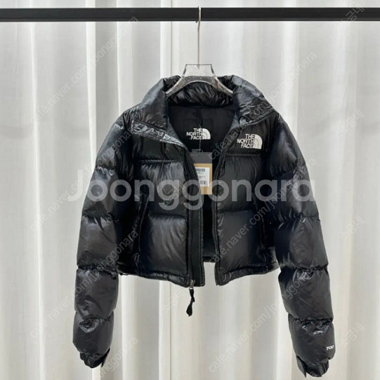 정품 노스페이스 여성 눕시 숏패딩 M사이즈 (크롭자켓)--1