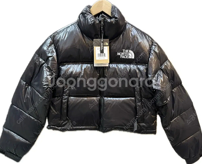 정품 노스페이스 여성 눕시 숏패딩 M사이즈 (크롭자켓)--3
