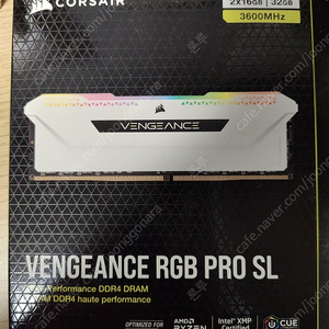 커세어 ddr4 16g 3600mhz 1개 팝니다