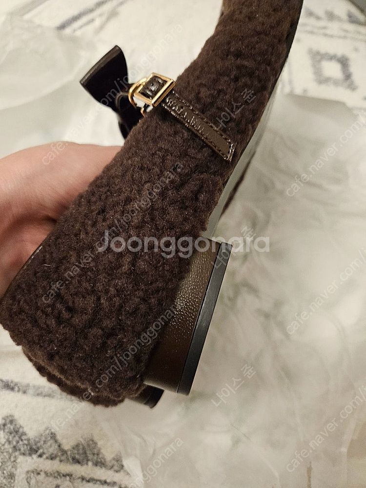 도도슈즈 테디 플랫 245 양털플랫 dodoshoes ...--4