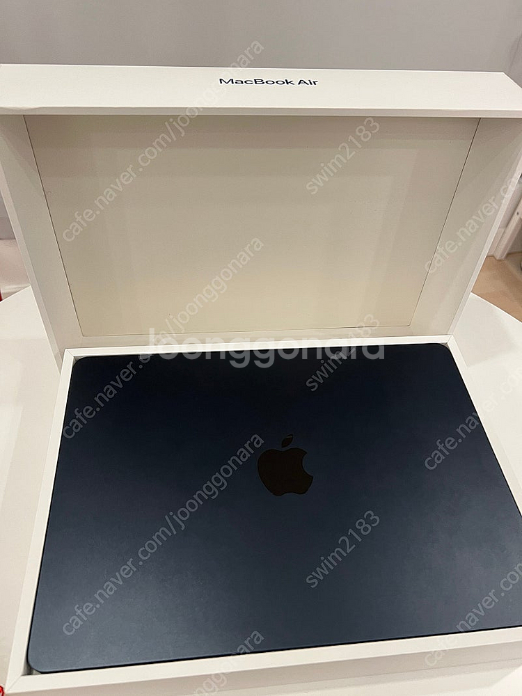 맥북에어13인치 미드나이트 풀박 - 램16G/256G--0