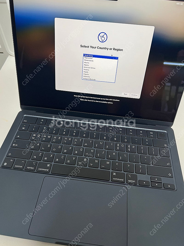 맥북에어13인치 미드나이트 풀박 - 램16G/256G--5