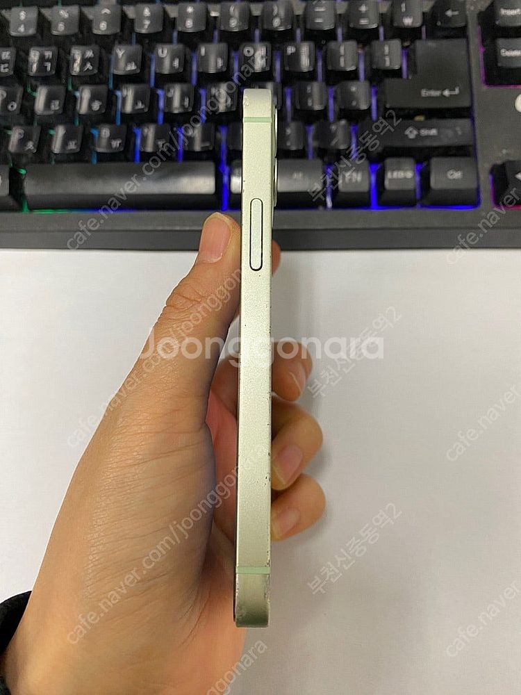 198519 아이폰12미니 민트 액정깔끔 128GB 배...--5