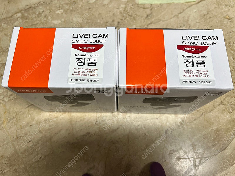 크리에이티브 라이브 Cam Sync 1080P 듀얼 내...--1