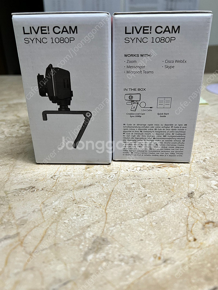 크리에이티브 라이브 Cam Sync 1080P 듀얼 내...--2