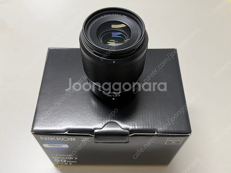 니콘 정품 50mm 1.8s 렌즈 팝니다 1회 사용 신...--0